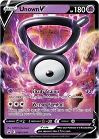 Unown V - SWSH300 - SWSH: Sword & Shield Promo Cards - Pokemon card