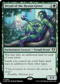 Dryad of the Ilysian Grove - Commander Masters - Magic: The Gathering card