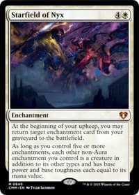 Starfield of Nyx - Commander Masters - Magic: The Gathering card