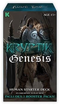 Genesis Kickstarter Human Starter Deck - Genesis [Kickstarter] - Kryptik TCG card