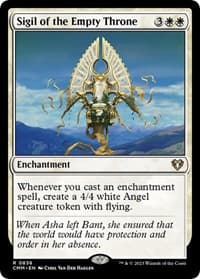 Sigil of the Empty Throne - Commander Masters - Magic: The Gathering card