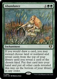 Abundance - Commander Masters - Magic: The Gathering card