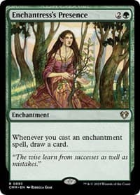 Enchantress's Presence - Commander Masters - Magic: The Gathering card