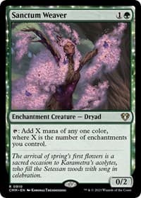 Sanctum Weaver - Commander Masters - Magic: The Gathering card