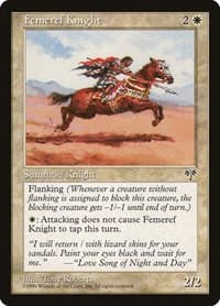 Femeref Knight - Mirage - Magic: The Gathering card