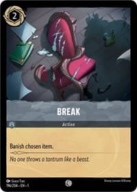 Break - The First Chapter - Disney Lorcana card