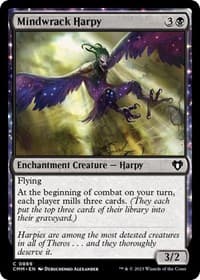 Mindwrack Harpy - Commander Masters - Magic: The Gathering card