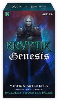 Genesis Kickstarter Mystic Starter Deck - Genesis [Kickstarter] - Kryptik TCG card