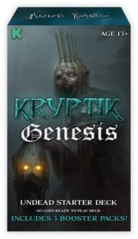 Genesis Kickstarter Undead Starter Deck - Genesis [Kickstarter] - Kryptik TCG card