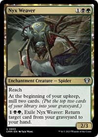 Nyx Weaver - Commander Masters - Magic: The Gathering card
