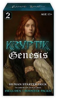 Genesis Wave 2 Human Starter Deck - Genesis [Wave 2] - Kryptik TCG card