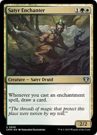 Satyr Enchanter - Commander Masters - Magic: The Gathering card