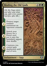 Binding the Old Gods - Commander Masters - Magic: The Gathering card