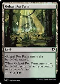 Golgari Rot Farm - Commander Masters - Magic: The Gathering card