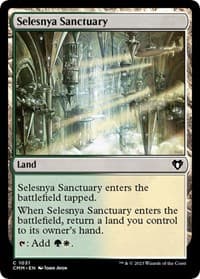 Selesnya Sanctuary - Commander Masters - Magic: The Gathering card