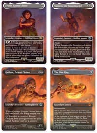 Mount Doom Scene [Set of 4] - Universes Beyond: The Lord of the Rings: Tales of Middle-earth - Magic: The Gathering card