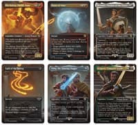 Bridge of Khazad-dum Scene [Set of 6] - Universes Beyond: The Lord of the Rings: Tales of Middle-earth - Magic: The Gathering card