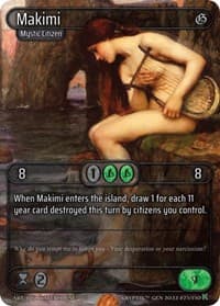 Makimi - Genesis [Kickstarter] - Kryptik TCG card