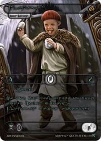 Flanagan (Green Kryptik Language) - Genesis [Kickstarter] - Kryptik TCG card