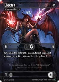 Electra - Genesis [Kickstarter] - Kryptik TCG card