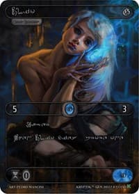 Clio (Silver Kryptik Language) - Genesis [Kickstarter] - Kryptik TCG card