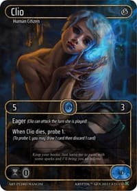 Clio (Box Topper) - Genesis [Kickstarter] - Kryptik TCG card