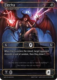 Electra (Box Topper) - Genesis [Kickstarter] - Kryptik TCG card