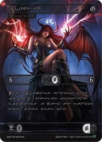 Electra (Silver Kryptik Language) - Genesis [Kickstarter] - Kryptik TCG card