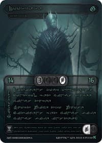Dookraka (Green Kryptik Language) - Genesis [Kickstarter] - Kryptik TCG card