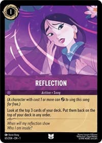 Reflection - The First Chapter - Disney Lorcana card