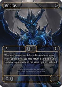 Andras (Box Topper) - Genesis [Kickstarter] - Kryptik TCG card