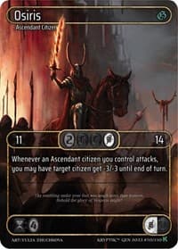 Osiris (Box Topper) - Genesis [Kickstarter] - Kryptik TCG card