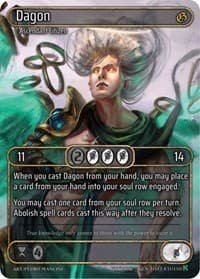 Dagon (Box Topper) - Genesis [Kickstarter] - Kryptik TCG card