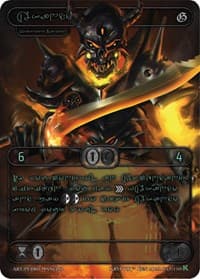 Akando (Green Kryptik Language) - Genesis [Kickstarter] - Kryptik TCG card