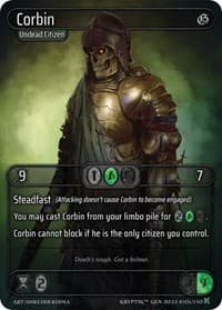 Corbin - Genesis [Kickstarter] - Kryptik TCG card