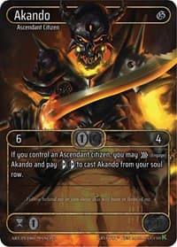 Akando (Box Topper) - Genesis [Kickstarter] - Kryptik TCG card