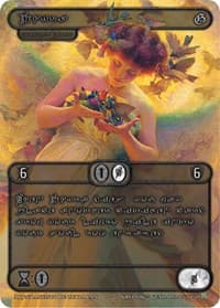 Thyra (Green Kryptik Language) - Genesis [Kickstarter] - Kryptik TCG card