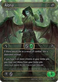 Alona (Box Topper) - Genesis [Kickstarter] - Kryptik TCG card