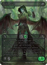 Alona (Silver Kryptik Language) - Genesis [Kickstarter] - Kryptik TCG card