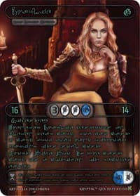 Charlie (Green Kryptik Language) - Genesis [Kickstarter] - Kryptik TCG card