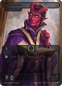 Eligor (Green Kryptik Language) - Genesis [Kickstarter] - Kryptik TCG card