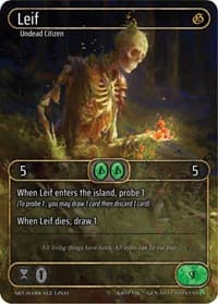 Leif (Box Topper) - Genesis [Kickstarter] - Kryptik TCG card