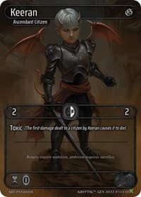 Keeran - Genesis [Kickstarter] - Kryptik TCG card
