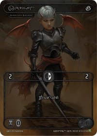 Keeran (Silver Kryptik Language) - Genesis [Kickstarter] - Kryptik TCG card