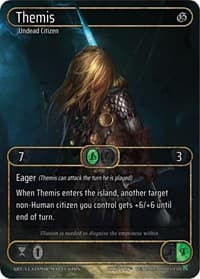 Themis (Box Topper) - Genesis [Kickstarter] - Kryptik TCG card