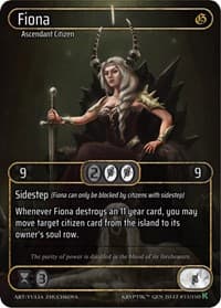 Fiona (Box Topper) - Genesis [Kickstarter] - Kryptik TCG card