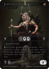 Fiona (Silver Kryptik Language) - Genesis [Kickstarter] - Kryptik TCG card
