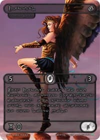 Raquel (Silver Kryptik Language) - Genesis [Kickstarter] - Kryptik TCG card