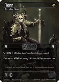 Fionn - Genesis [Kickstarter] - Kryptik TCG card