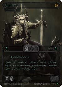 Fionn (Green Kryptik Language) - Genesis [Kickstarter] - Kryptik TCG card